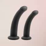 Dildo Ventouse Noir - Moyen