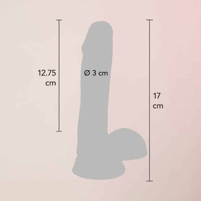 Double-density dildo size