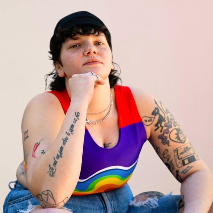Binder court – imprimé LGBTQI
